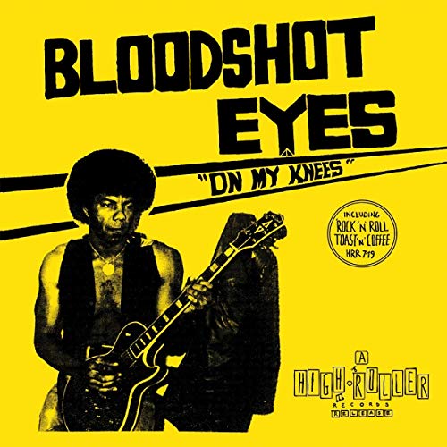 BLOODSHOT EYES - ON MY KNEES (BLUE VINYL) - Vinyl Record image 1