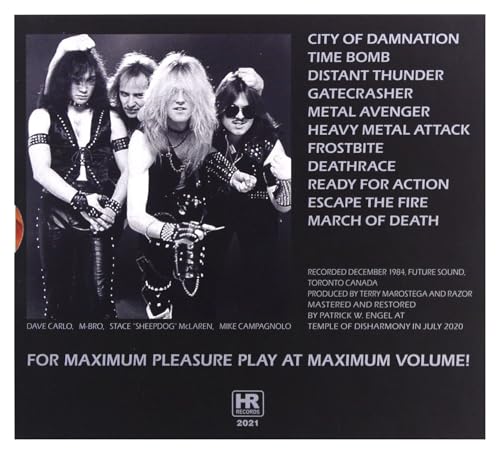 RAZOR - ESCAPE THE FIRE - CDD image 3