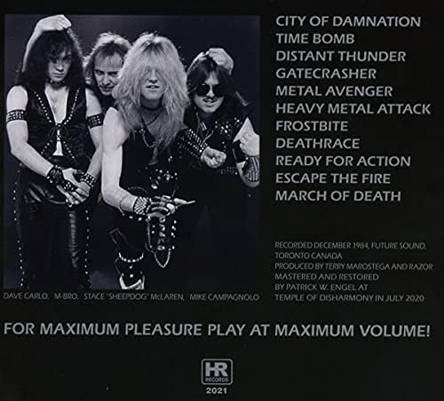 RAZOR - ESCAPE THE FIRE - CDD image 4
