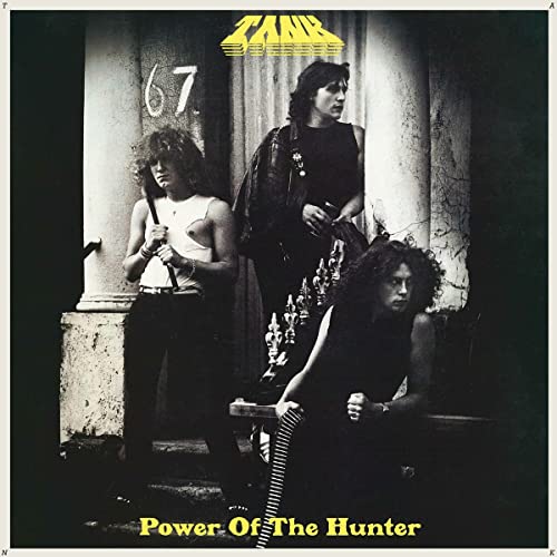 TANK - POWER OF THE HUNTER (WHITE/GREY VINYL) - Vinyl Record DLP image 1