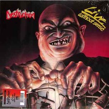 DESTRUCTION - LIVE WITHOUT SENSE (RED/GREY BI-COLOR VINYL) - Vinyl Reco image 1