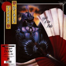 TOKYO BLADE - NIGHT OF THE BLADE - RED/WHITE BI-COLOR - Vinyl Record image 2