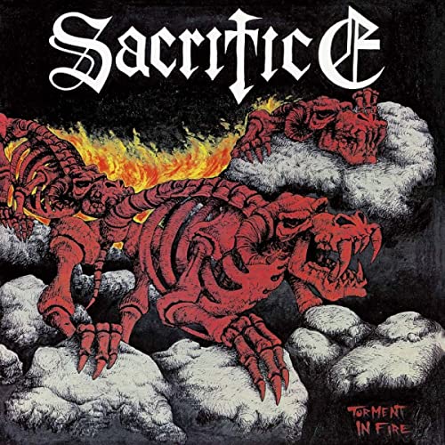 SACRIFICE - TORMENT IN FIRE (SPLATTER VINYL) - Vinyl Record image 1