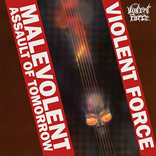 VIOLENT FORCE - MALEVOLENT ASSAULT OF TOMORROW (BROWN/ORANGE SPLATTER V image 1