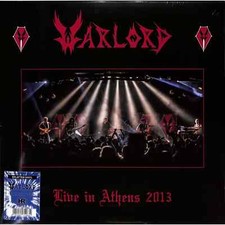 WARLORD - LIVE IN ATHENS (2LP SPLATTER VINYL) - Vinyl Record DLP image 1