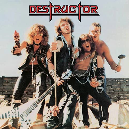 DESTRUCTOR - MAXIMUM DESTRUCTION (BI-COLOR VINYL) (2LP) - Vinyl Record image 1