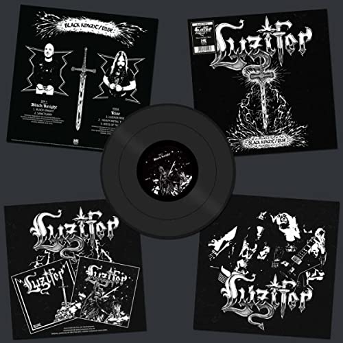 LUZIFER - BLACK KNIGHT / RISE - Vinyl Record image 1