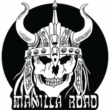 MANILLA ROAD - CRYSTAL LOGIC/ FLAMING METAL SYSTEMS (SHAPE VINYL) - Vi image 1