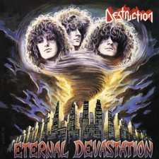DESTRUCTION - ETERNAL DEVASTATION (SILVER VINYL) - Vinyl Record image 1