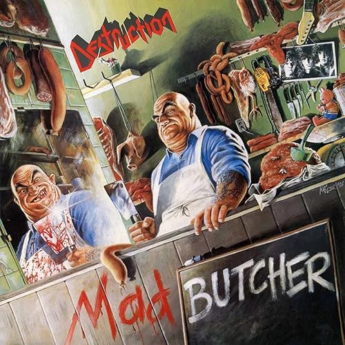 DESTRUCTION - MAD BUTCHER (MIXED SPLATTER VINYL) - Vinyl Record image 2