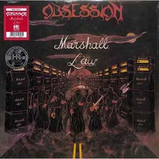OBSESSION - MARSHALL LAW (RED VINYL) - Vinyl Record image 2