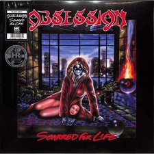 OBSESSION - SCARRED FOR LIFE - Vinyl Record image 2