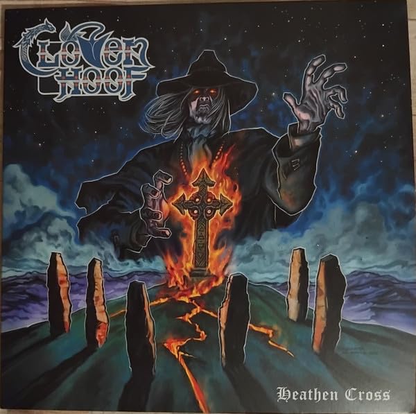 CLOVEN HOOF - HEATHEN CROSS (BLACK VINYL) - Vinyl Record image 2