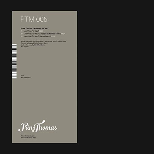 PRINS THOMAS - ANYTHING FOR YOU? - Vinyl Record 12 image 1
