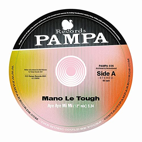 MANO LE TOUGH - AYE AYE MI MI - Vinyl Record 12 image 1