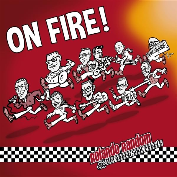 ROLANDO RANDOM & THE - ON FIRE (ECO VINYL) - Vinyl Record image 1