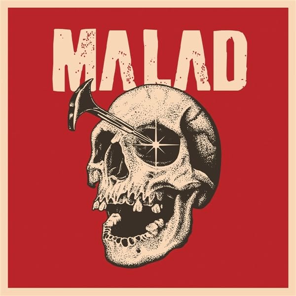 MALAD - (CLEAR RED VINYL) - Vinyl Record image 1