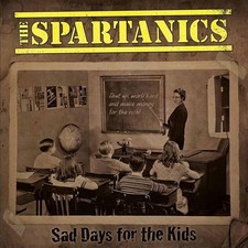 SPARTANICS - SAD DAYS FOR THE KIDS (BLACK VINYL) - Vinyl Record image 1