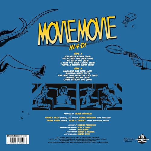 Movie Movie - In 4-D! - Vinyl Record image 2