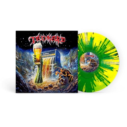 TANKARD - VOL(L)UME 14 (GREEN + YELLOW SPLATTER) - Vinyl Record image 1