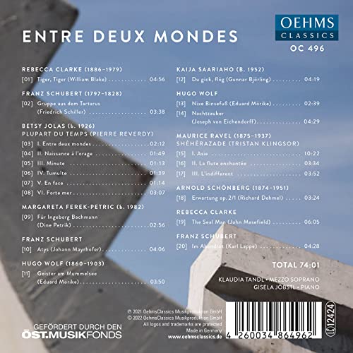 TANDL/JOBSTL - ENTRE DEUX MONDES - CD image 2