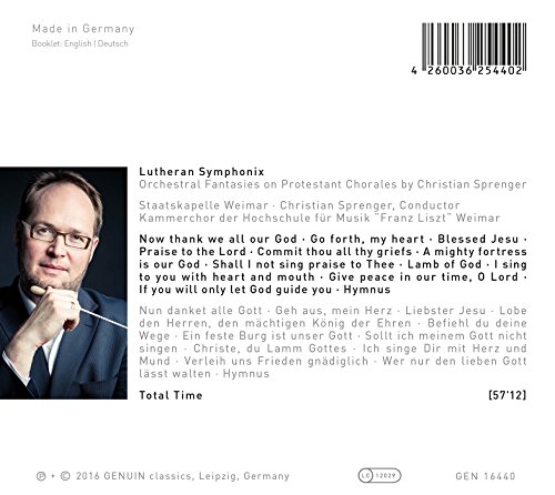 Staatskapelle Weimar - Lutheran Symphonix (Orchestral Fantasies On Prote image 2