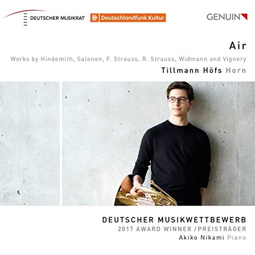 Paul Hindemith - Air: Works By Hindemith/Salonen/F. Strauss/R. Strauss image 1