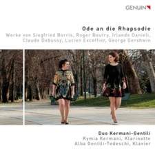 Duo Kermani-Gentili - : Ode an Die Rhapsodie - CD image 1
