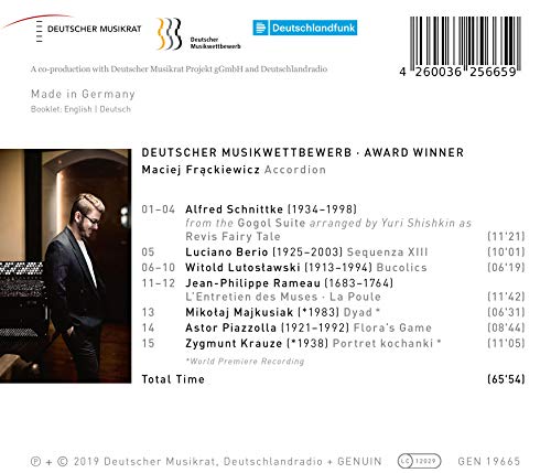 Alfred Schnittke - Maciej Frckiewicz: Portrait of a Lover - CD image 2