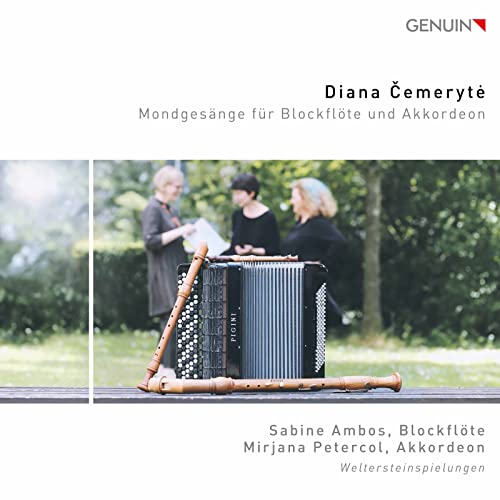 Mirjana Petercol - Diana Cemeryte: Mondgesänge Für Blockflöte Und Akk image 1