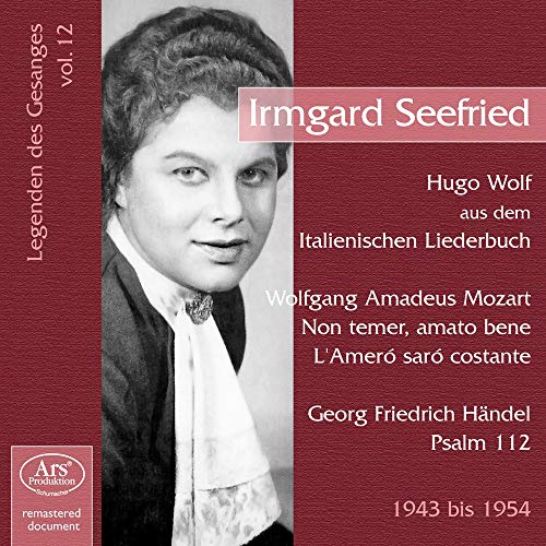 SEEFRIED  IRMGARD - LEGENDARY SINGERS VOL. 12 - IR - CD image 1