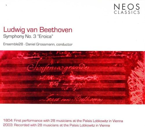 ENSEMBLE28 - SYMPHONY NO.3 EROICA - CD image 1
