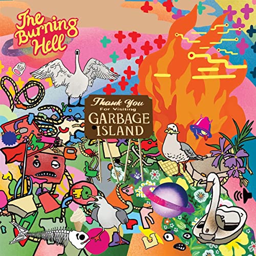 BURNING HELL - GARBAGE ISLAND - Vinyl Record image 1