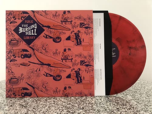BURNING HELL - PUBLIC LIBRARY - Vinyl Record image 1