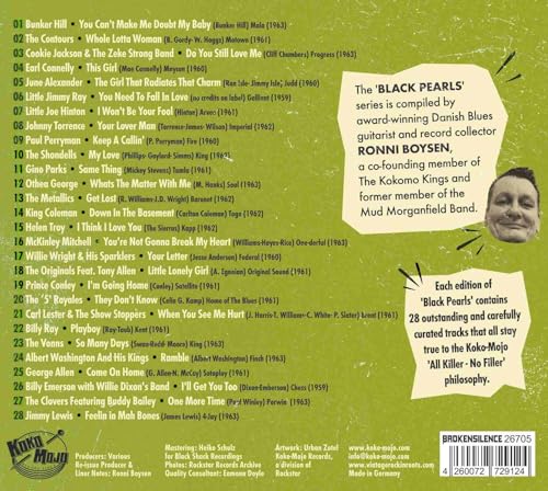 VARIOUS ARTISTS - BLACK PEARLS VOL. 8 - DOWN IN - CD image 2