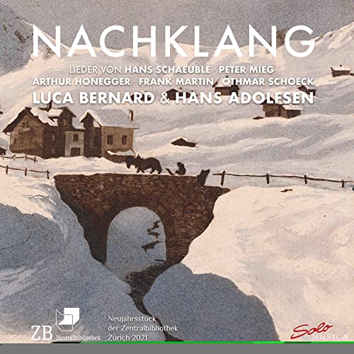 BERNARD/ADOLFSEN - NACHKLANG - CD image 1