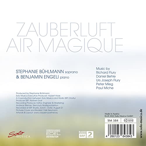 BÜHLMANN/ENGELI - AIR MAGIQUE - CD image 2