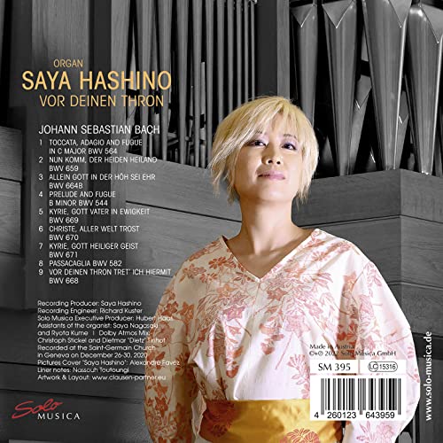 SAYA HASHINO - BACHVOR DEINEN THRON - CD image 2