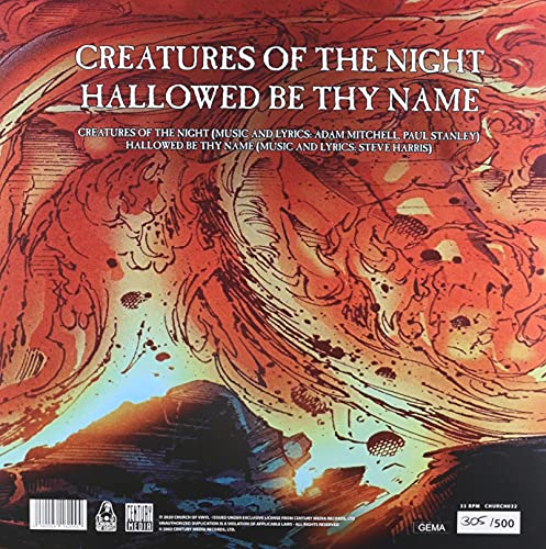 Iced Earth - Creatures Of The Night - Vinyl Record 12" image 3
