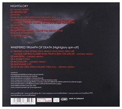 KIRLIAN CAMERA - NIGHTGLORY - CD image 2