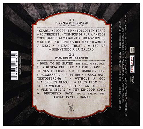 Hocico - Spell Of The Spider - CD image 2