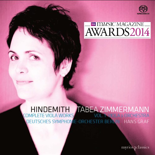 Paul Hindemith - Complete Viola Works   Vol. 1 Viola & Orchestra - CD image 1