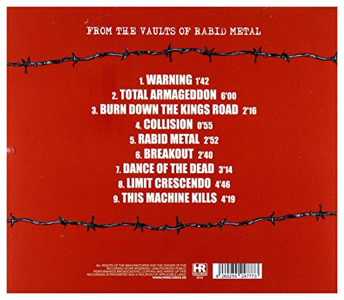 WARFARE - PURE FILTH: FROM THE VAULTS OF RABID METAL - CD image 3