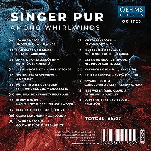 SINGER PUR - : Among Whirlwinds - CD image 2