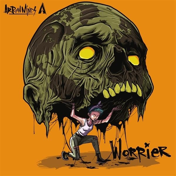 ARROW MINDS - WORRIER (GREY/BLACK MARBLE VINYL) - Vinyl Record image 1