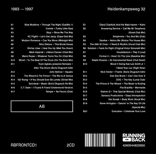 Klaus Stockhausen - Running Back Mastermix: Front - CD image 2
