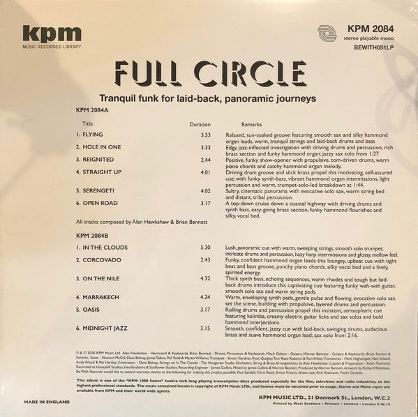 Alan Hawkshaw - Full Circle - Vinyl Record image 2