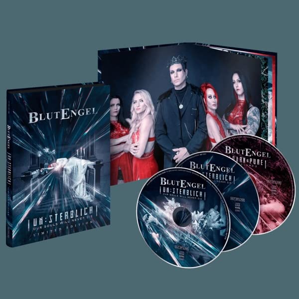 BLUTENGEL - UNSTERBLICH: OUR SOULS WILL NEVER DIE (3CD.DIGIBOOK) - 3CD image 2