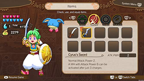 Wonder Boy: Asha In - Wonder Boy Asha In Monster Wld - PS4 image 3