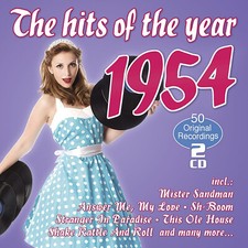 VARIOUS ARTISTS - HITS OF THE YEAR 1954 - DCD image 1